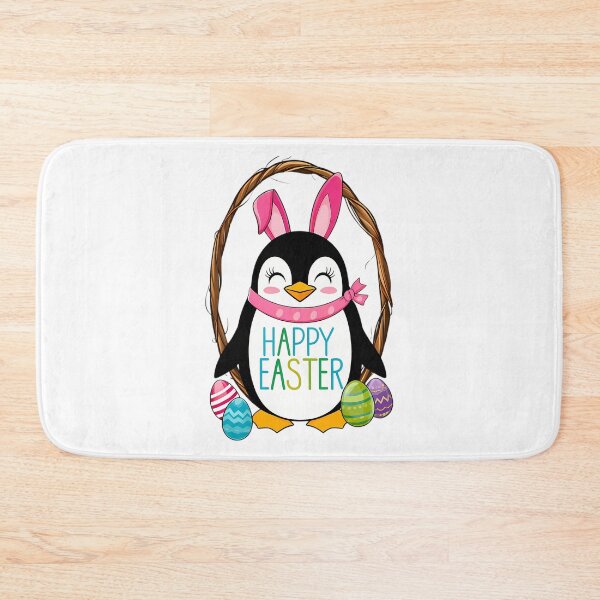 Item preview, appy Easter Happy Easter Penguin Happy Easter Penguin  designed and sold by clairefromkeb.