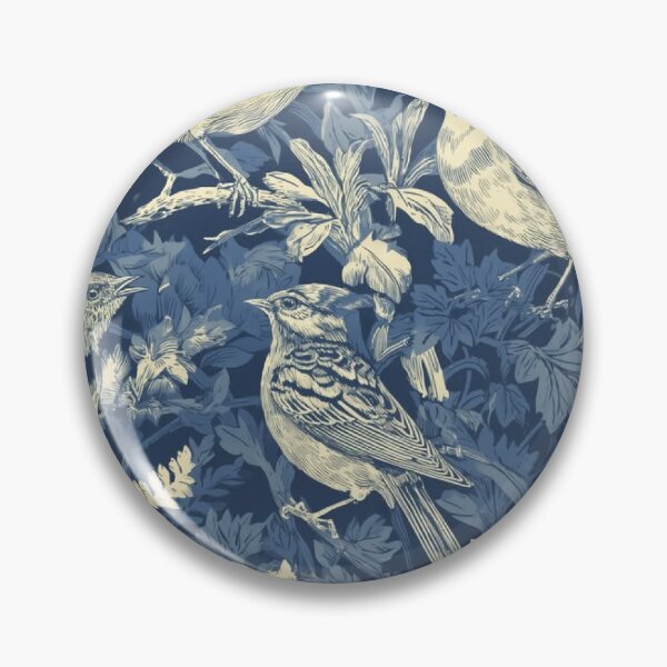Item preview, Vintage Bird Engraving: Antique Botanical Ornithology Hatching Silhouette and Wild Birds Fan Art Poster designed and sold by benja-08.