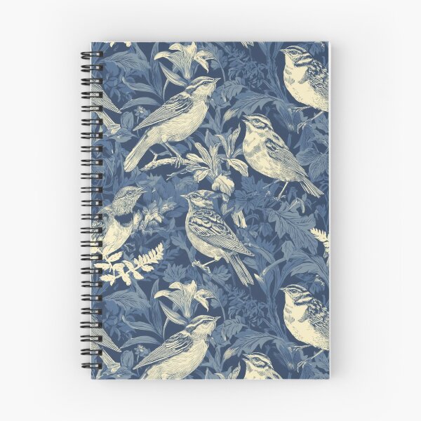 Item preview, Vintage Bird Engraving: Antique Botanical Ornithology Hatching Silhouette and Wild Birds Fan Art Poster designed and sold by benja-08.