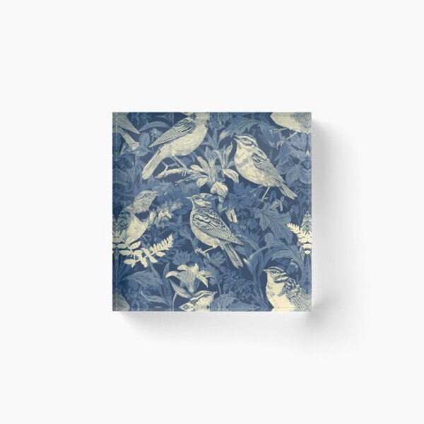 Item preview, Vintage Bird Engraving: Antique Botanical Ornithology Hatching Silhouette and Wild Birds Fan Art Poster designed and sold by benja-08.