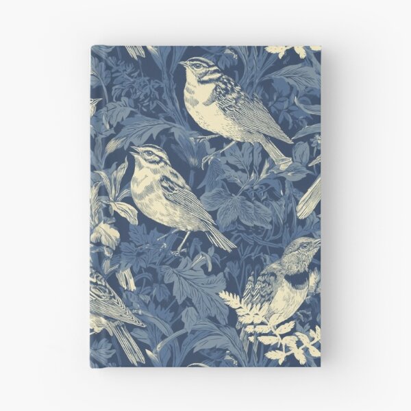Item preview, Vintage Bird Engraving: Antique Botanical Ornithology Hatching Silhouette and Wild Birds Fan Art Poster designed and sold by benja-08.