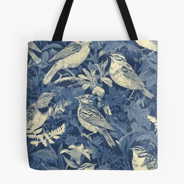 Item preview, Vintage Bird Engraving: Antique Botanical Ornithology Hatching Silhouette and Wild Birds Fan Art Poster designed and sold by benja-08.