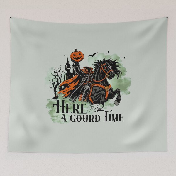Item preview, Headless Horseman, Gothic Halloween Pumpkin Rider designed and sold by Chelsealuv Krigbaum.