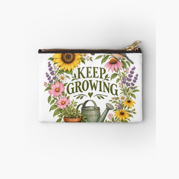 Item preview, Keep Growing – Vintage Botanical Gardening Quote designed and sold by Anahit Petrosyan Art Studio & Unique Print Designs for a Gift.