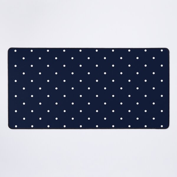 Item preview, Dark Navy Blue and White Polka Dot Pattern – Retro Minimalist Style designed and sold by DaisyHouse.