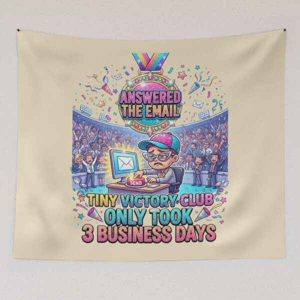 Item preview, Answered That Email – Tiny Victory Club designed and sold by QuirkandJoyCo.