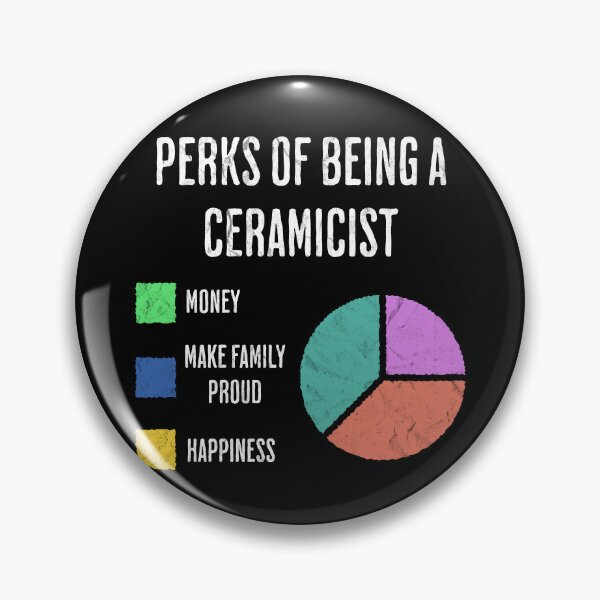 Item preview, Perks of Being a Ceramicist Funny Potter Life designed and sold by d247.
