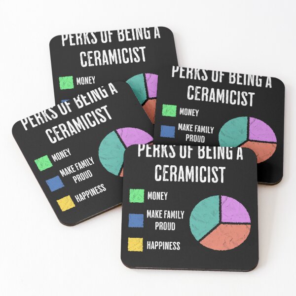 Item preview, Perks of Being a Ceramicist Funny Potter Life designed and sold by d247.