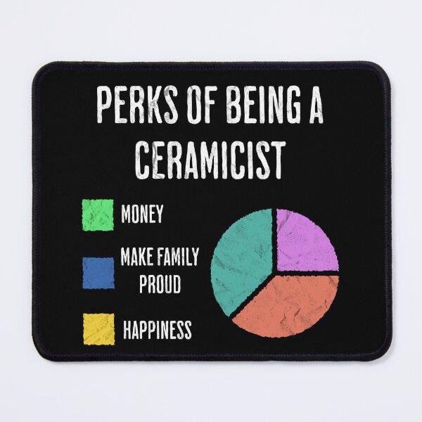 Item preview, Perks of Being a Ceramicist Funny Potter Life designed and sold by d247.