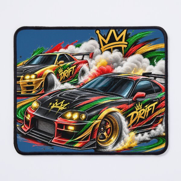 Item preview, Jamaican Drift Kings – Red Gold Green Street Racing designed and sold by digitalbob60.