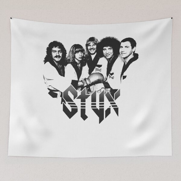 Item preview, Band Music Logo Singer Styx Album Vintage designed and sold by PastelMontoya.