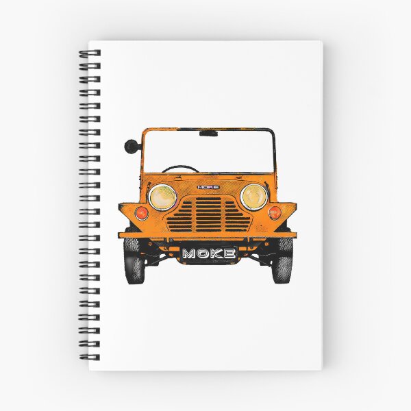 Item preview, Classic Vintage Mini Moke Pop Art Orange designed and sold by isy-nuano.