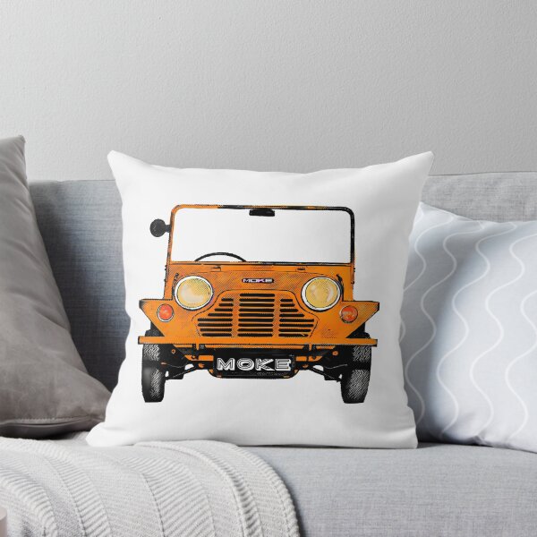 Item preview, Classic Vintage Mini Moke Pop Art Orange designed and sold by isy-nuano.