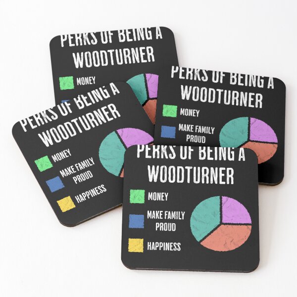 Item preview, Perks of Being a Woodturner Funny Woodworking designed and sold by d247.