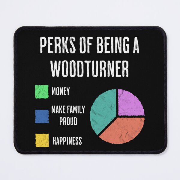 Item preview, Perks of Being a Woodturner Funny Woodworking designed and sold by d247.