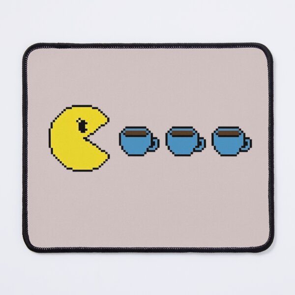 Item preview, Pac-Man Chasing Coffee designed and sold by wingoo22.