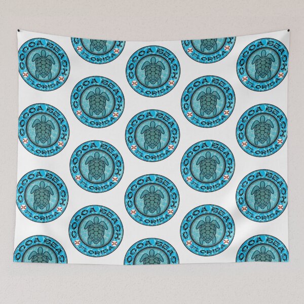 Item preview, Cocoa Beach Florida Sea Turtle Vintage designed and sold by ak-edabillard.