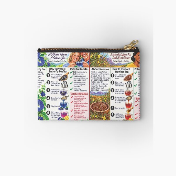 Item preview, Butterfly Pea and Rooibos Guide designed and sold by New Wave Artworks & Odds &Ends.
