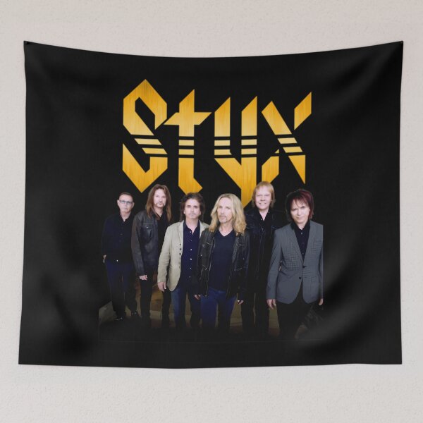 Item preview, Music Album Logo Styx Band Vintage Singer designed and sold by PastelMontoya.