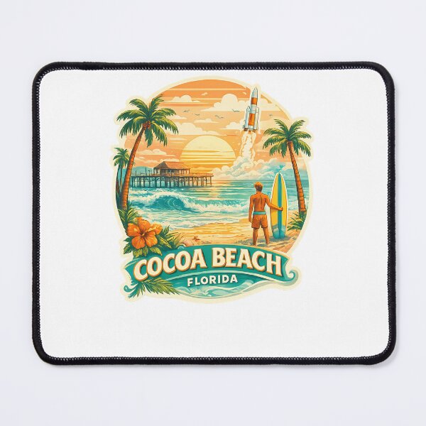 Item preview, Cocoa Beach Florida Space Coast Atlantic Shoreline designed and sold by ak-edabillard.