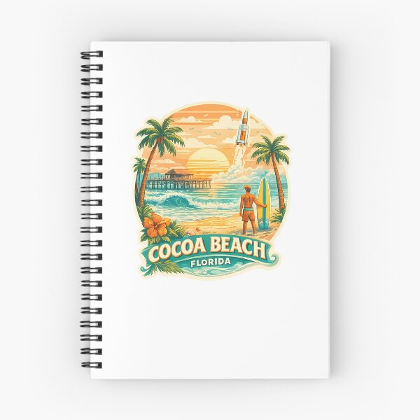 Item preview, Cocoa Beach Florida Space Coast Atlantic Shoreline designed and sold by ak-edabillard.