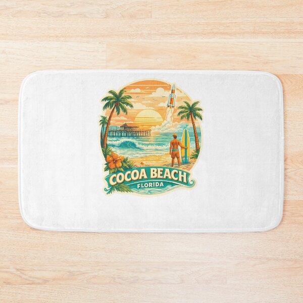 Item preview, Cocoa Beach Florida Space Coast Atlantic Shoreline designed and sold by ak-edabillard.