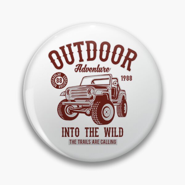 Item preview, Outdoors Offroad Adventure Retro Design designed and sold by isy-nuano.