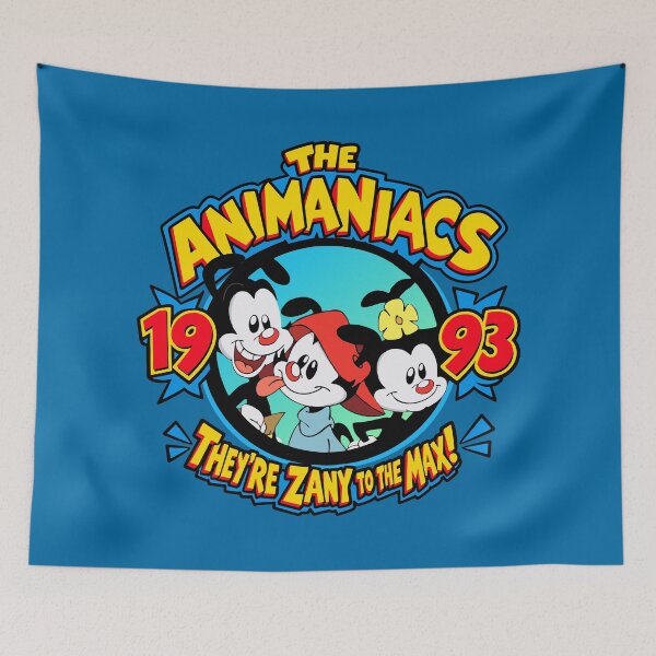 Item preview, Animaniacs Warner Siblings Retro Badge - Cartoon 90s Art two designed and sold by killem667.