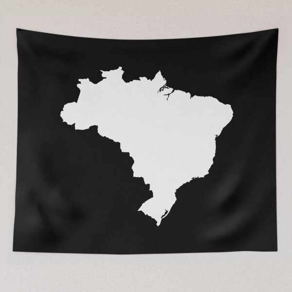Item preview, Brazil Country Shape BR designed and sold by shitpostee.