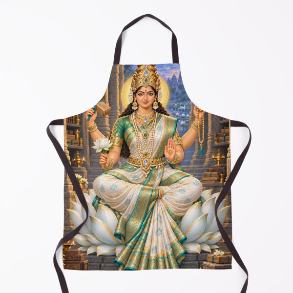 Item preview, Vidya Lakshmi – Goddess of Knowledge and Learning | Ashta Lakshmi Art designed and sold by Homyar.