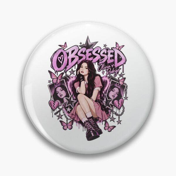 Item preview, Olivia Rodrigo, Olivia Rodrigo Obsessed Fan Art Aesthetic designed and sold by graphic-genie.