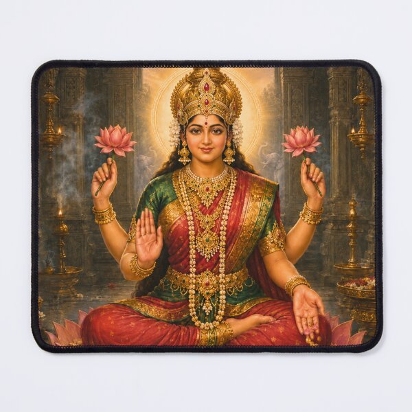 Item preview, Adi Lakshmi Wall Art – Primordial Goddess of Prosperity and Peace designed and sold by Homyar.
