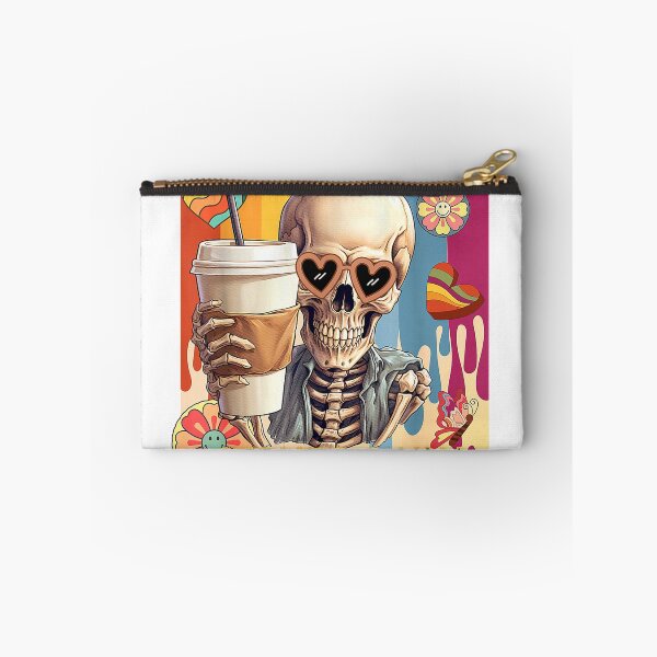 Item preview, Fresh Sarcasm Served Daily Funny Skeleton Coffee Lover T-Shirt designed and sold by gidget-gadget.