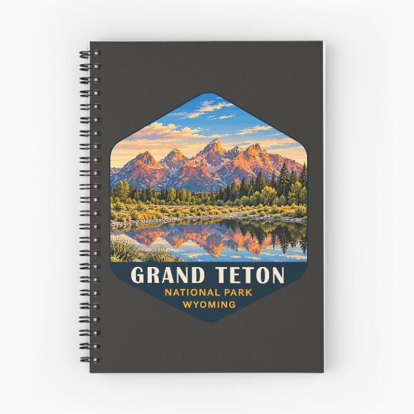 Item preview, Grand Teton National Park Retro Sticker designed and sold by Gideon Emmerich.