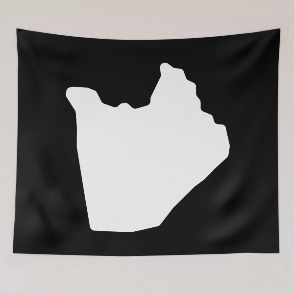 Item preview, Burundi Country Shape BI designed and sold by shitpostee.