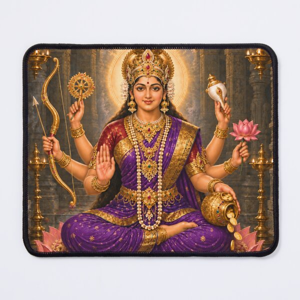 Item preview, Dhana Lakshmi – Goddess of Wealth | Ashta Lakshmi Sacred Art designed and sold by Homyar.