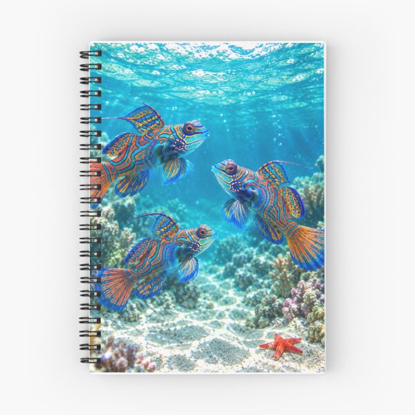 Item preview, Lost in the Blue - Mandarin Dragonets designed and sold by BeeStylishTees.