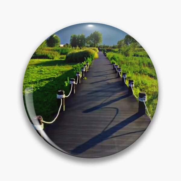 Item preview, Boardwalk Path Through Green Fields designed and sold by Zappylane.