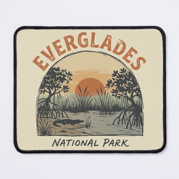 Item preview, Vintage Everglades National Park designed and sold by Travelpeak.