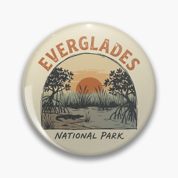 Item preview, Vintage Everglades National Park designed and sold by Travelpeak.