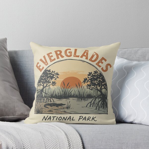 Item preview, Vintage Everglades National Park designed and sold by Travelpeak.