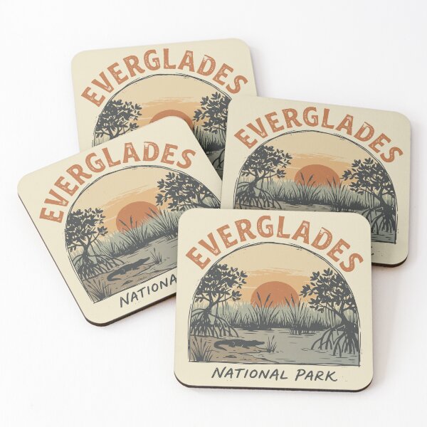 Item preview, Vintage Everglades National Park designed and sold by Travelpeak.