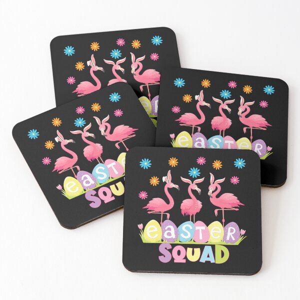 Item preview, Easter Squad Flamingos Lovers Souvenirs designed and sold by clairefromkeb.