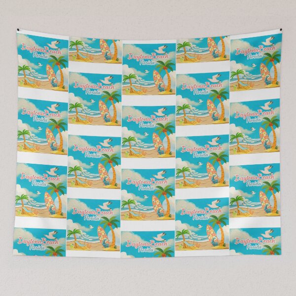 Item preview, Daytona Beach Florida Paper Craft Beach Art designed and sold by ak-edabillard.