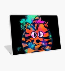 Tiger cat colorful Laptop Skin