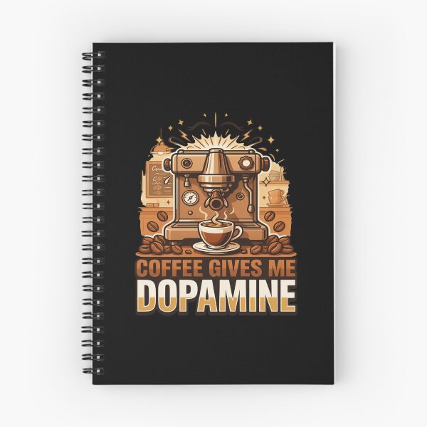 Item preview, Coffee Gives Me Dopamine designed and sold by OurFunnyDesigns.
