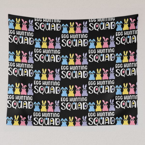 Item preview, Happy Easter Egg Hunting Squad Funny Mom Dad Men Women Kids designed and sold by clairefromkeb.