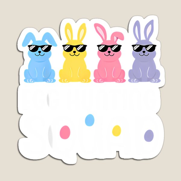 Item preview, Happy Easter Egg Hunting Squad Funny Mom Dad Men Women Kids designed and sold by clairefromkeb.