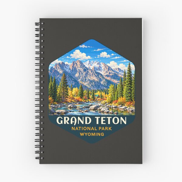 Item preview, Grand Teton National Park Retro Sticker designed and sold by Gideon Emmerich.