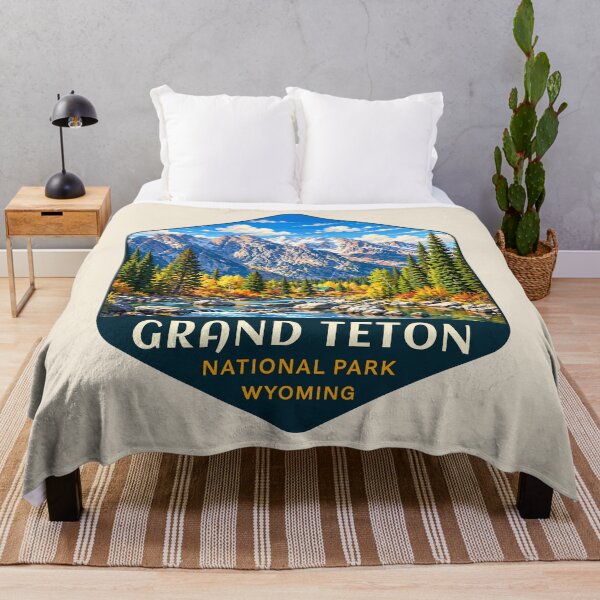 Item preview, Grand Teton National Park Retro Sticker designed and sold by Gideon Emmerich.